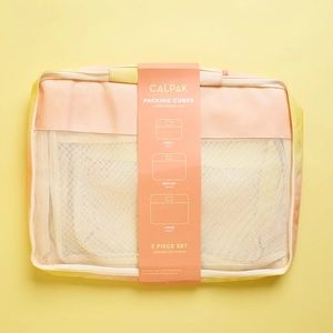 Calpak set of 3 packing cubes in sorbet